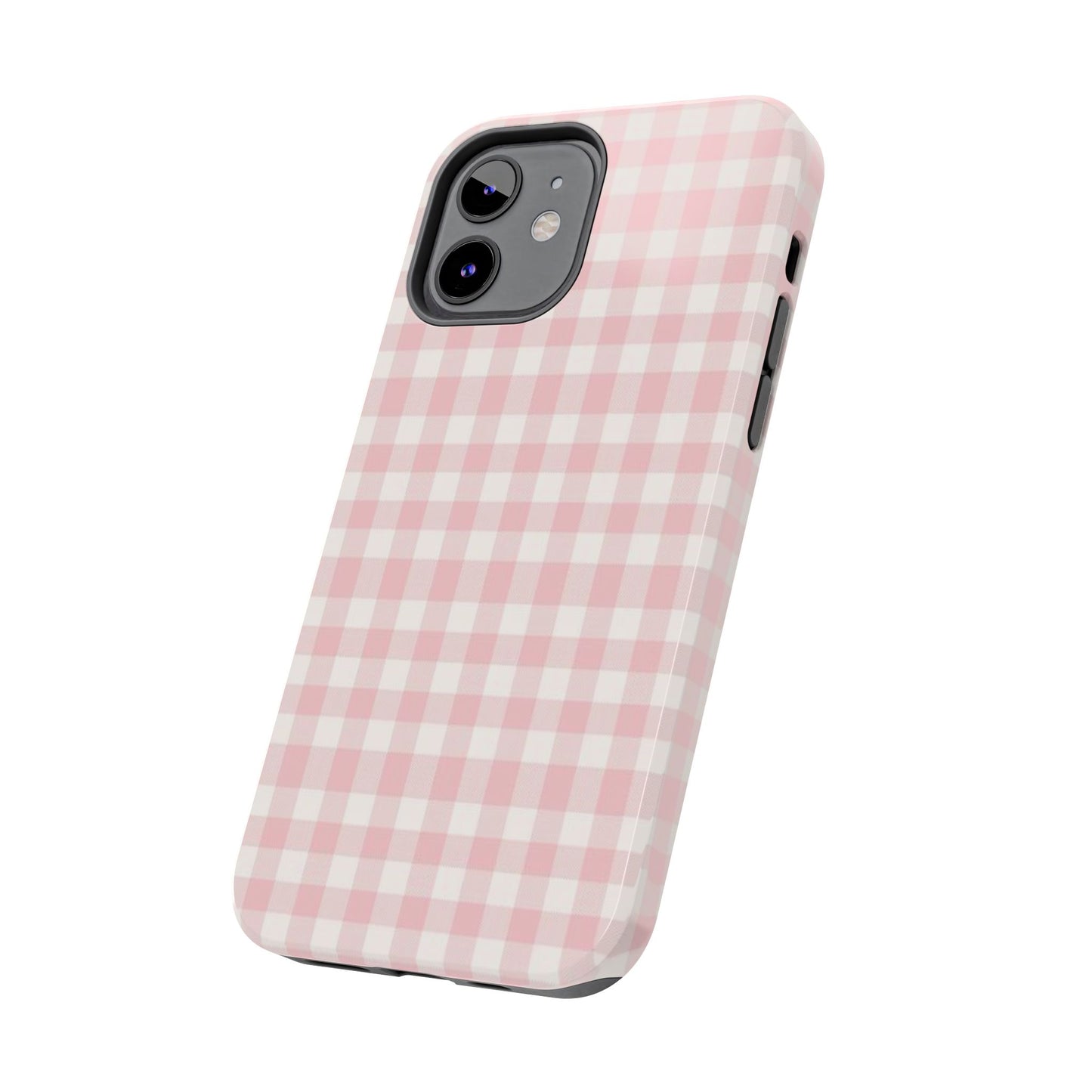 pink & white checkered pattern