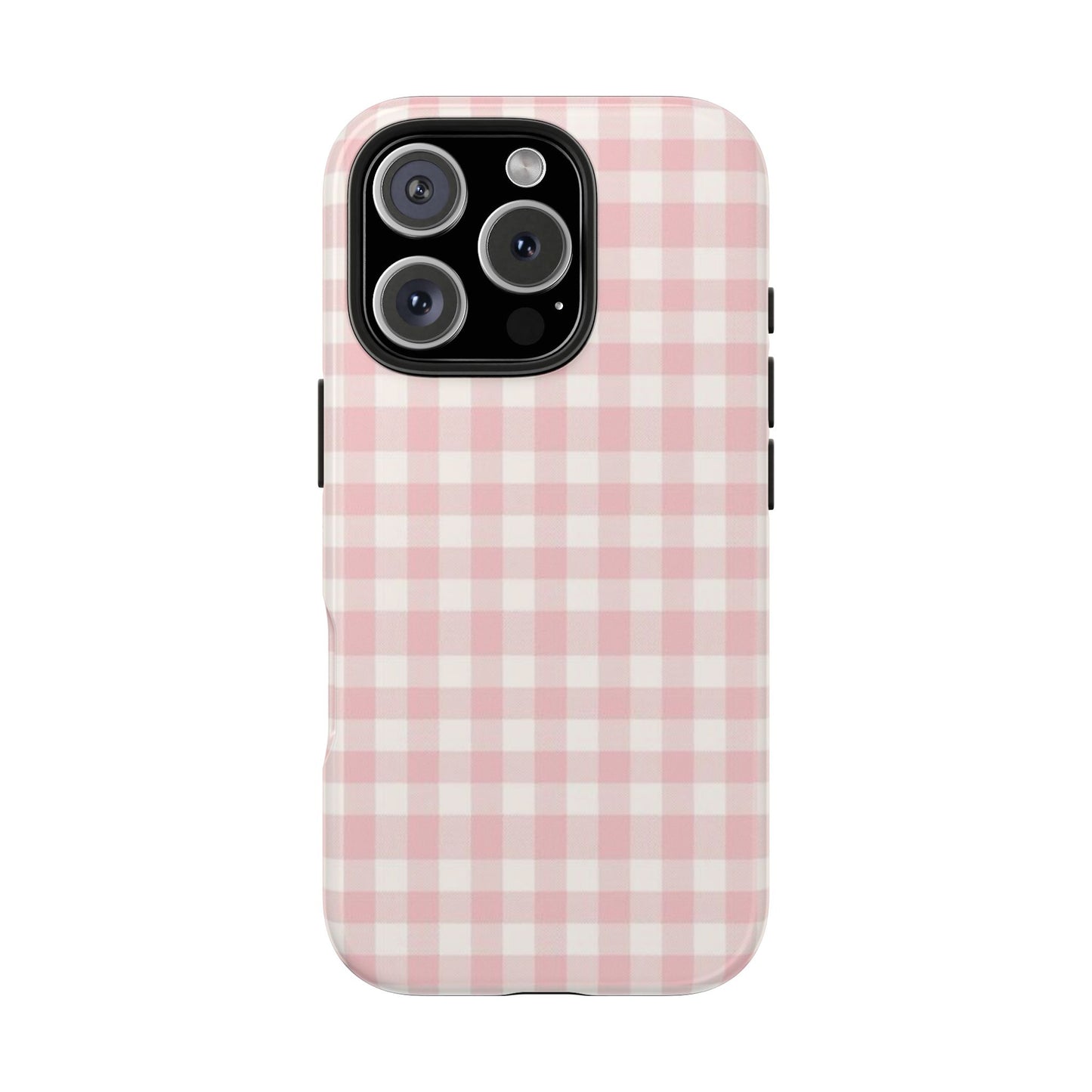 pink & white checkered pattern