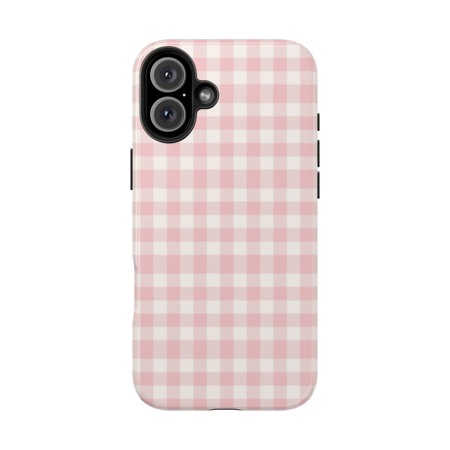 pink & white checkered pattern